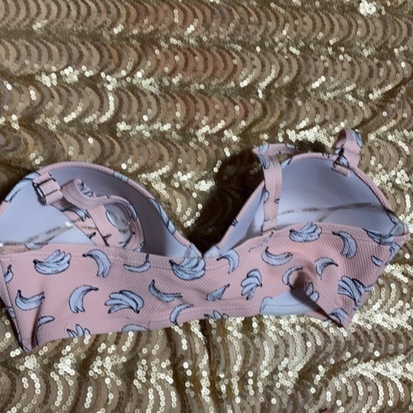 Rare Forever 21 plus Banana Swimsuit top 2X - Picture 4 of 6